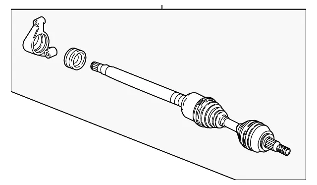 F Shaft - GM (85535777) - view 3
