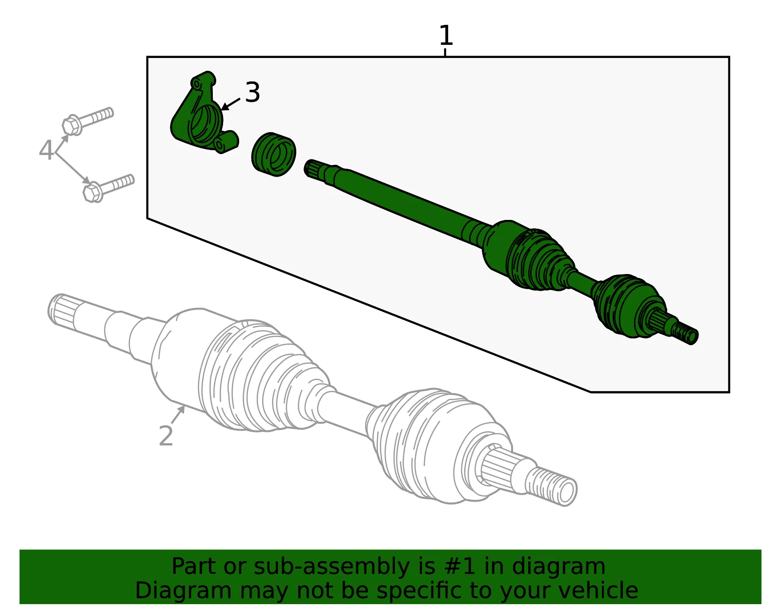F Shaft - GM (85535777) - view 4