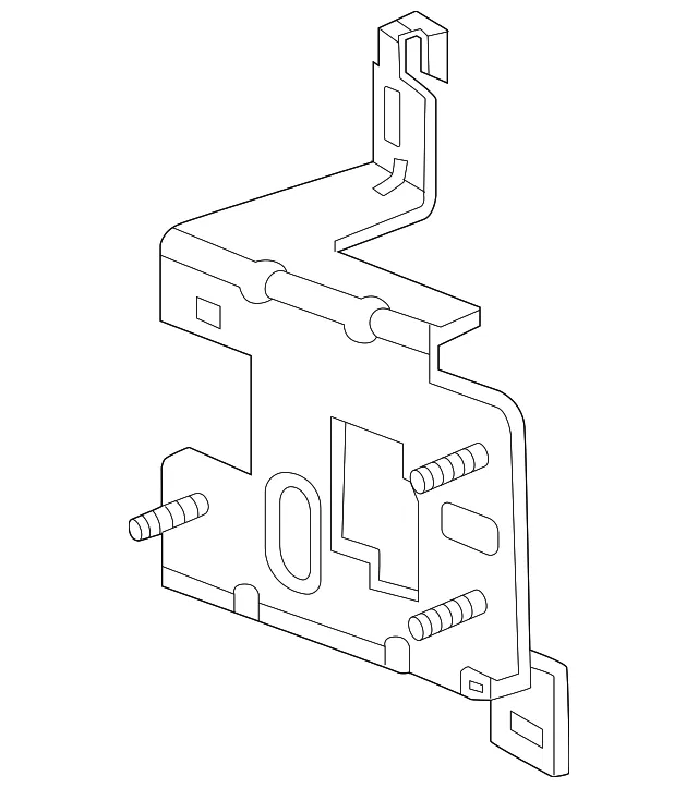 Mount Bracket - GM (85537217) - view 2