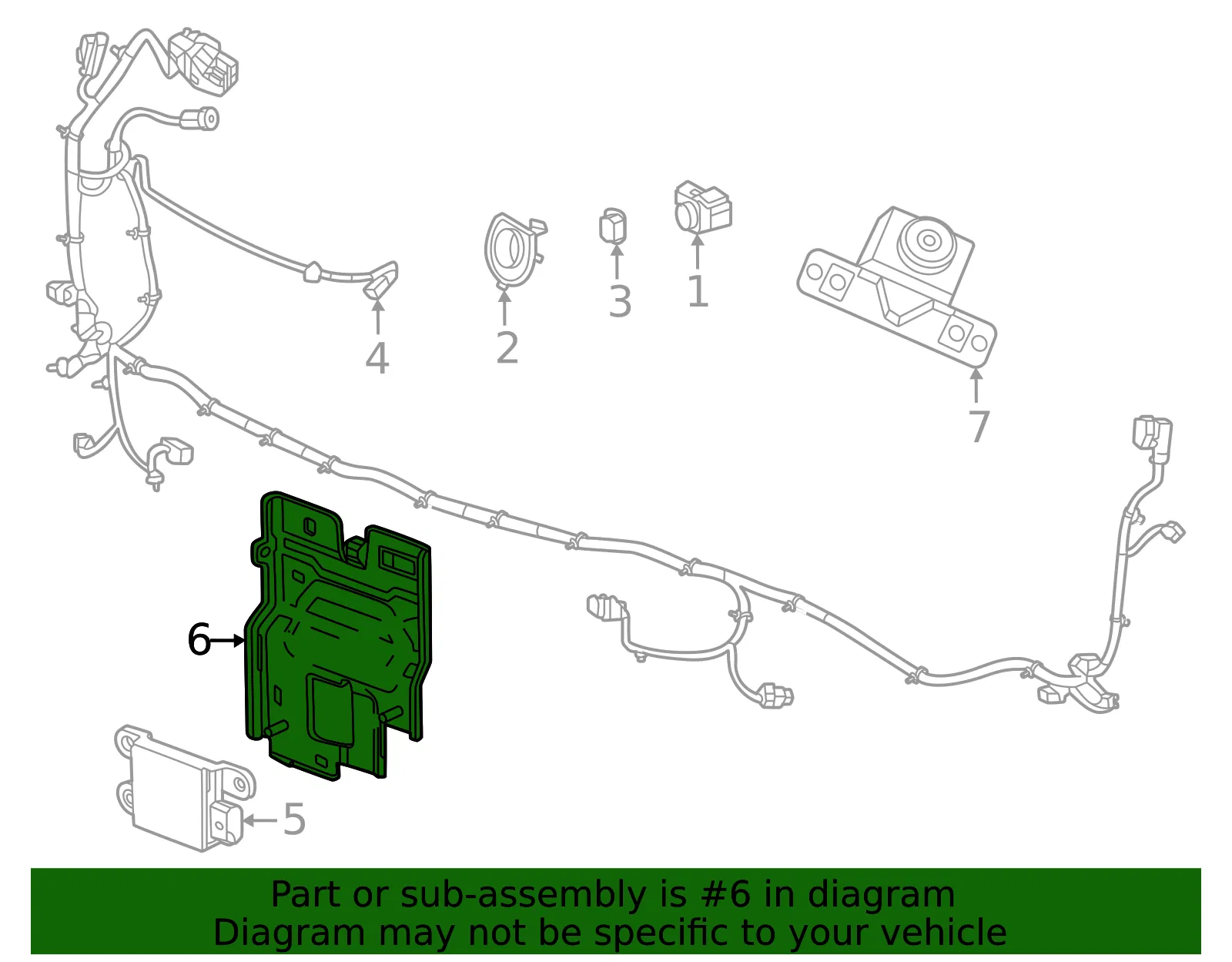 Mount Bracket - GM (85538110) - view 4