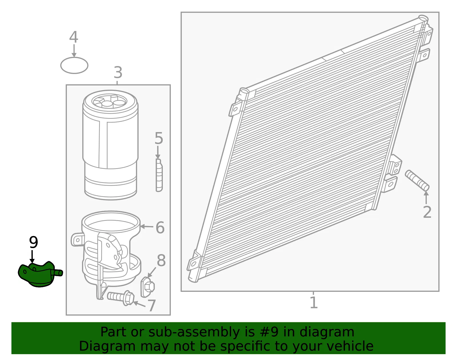 Mount Bracket Bracket - GM (85541747) - view 4