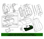 Support Panel - GM (85586142) - view 4