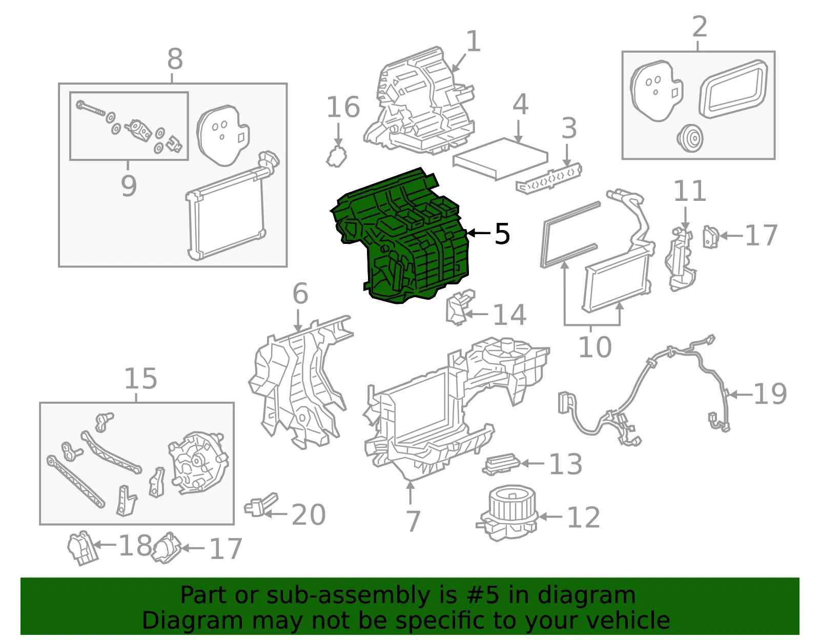 Case Assembly - GM (85587284) - view 3