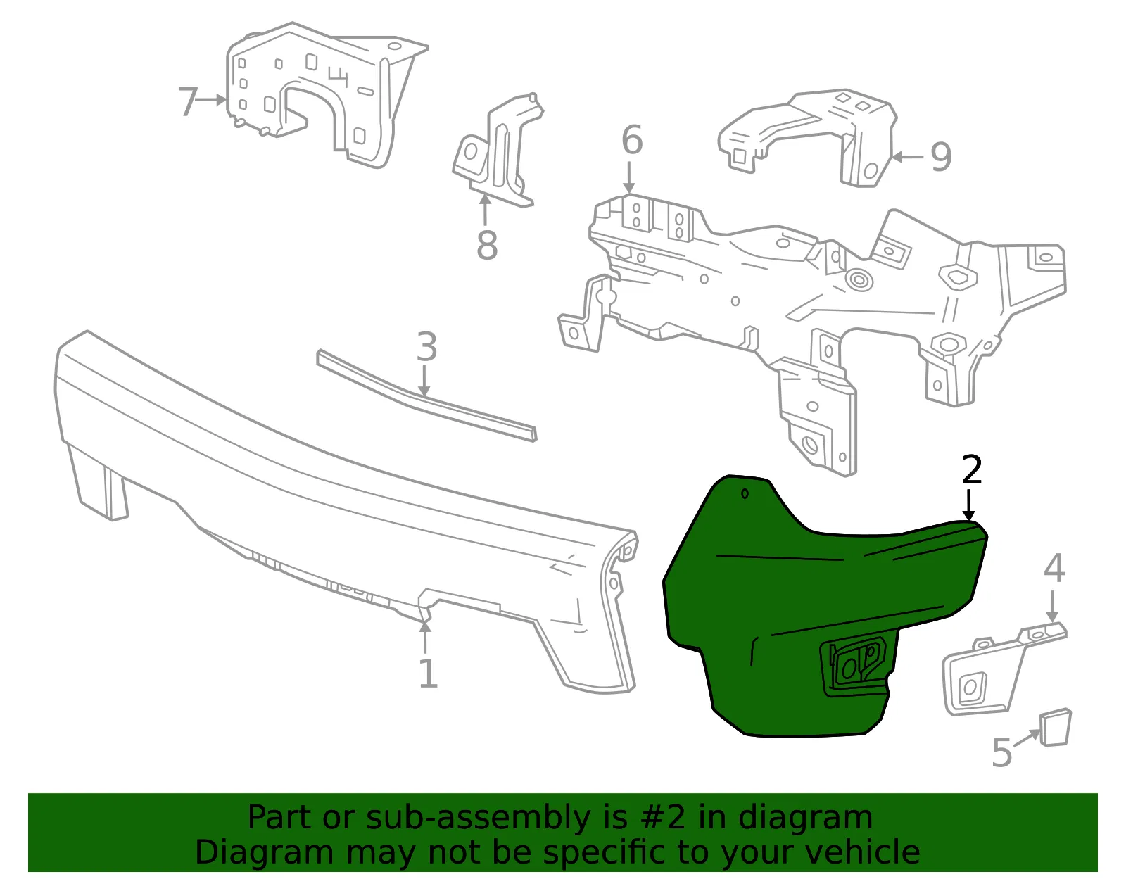 Side Panel - GM (85589117) - view 3
