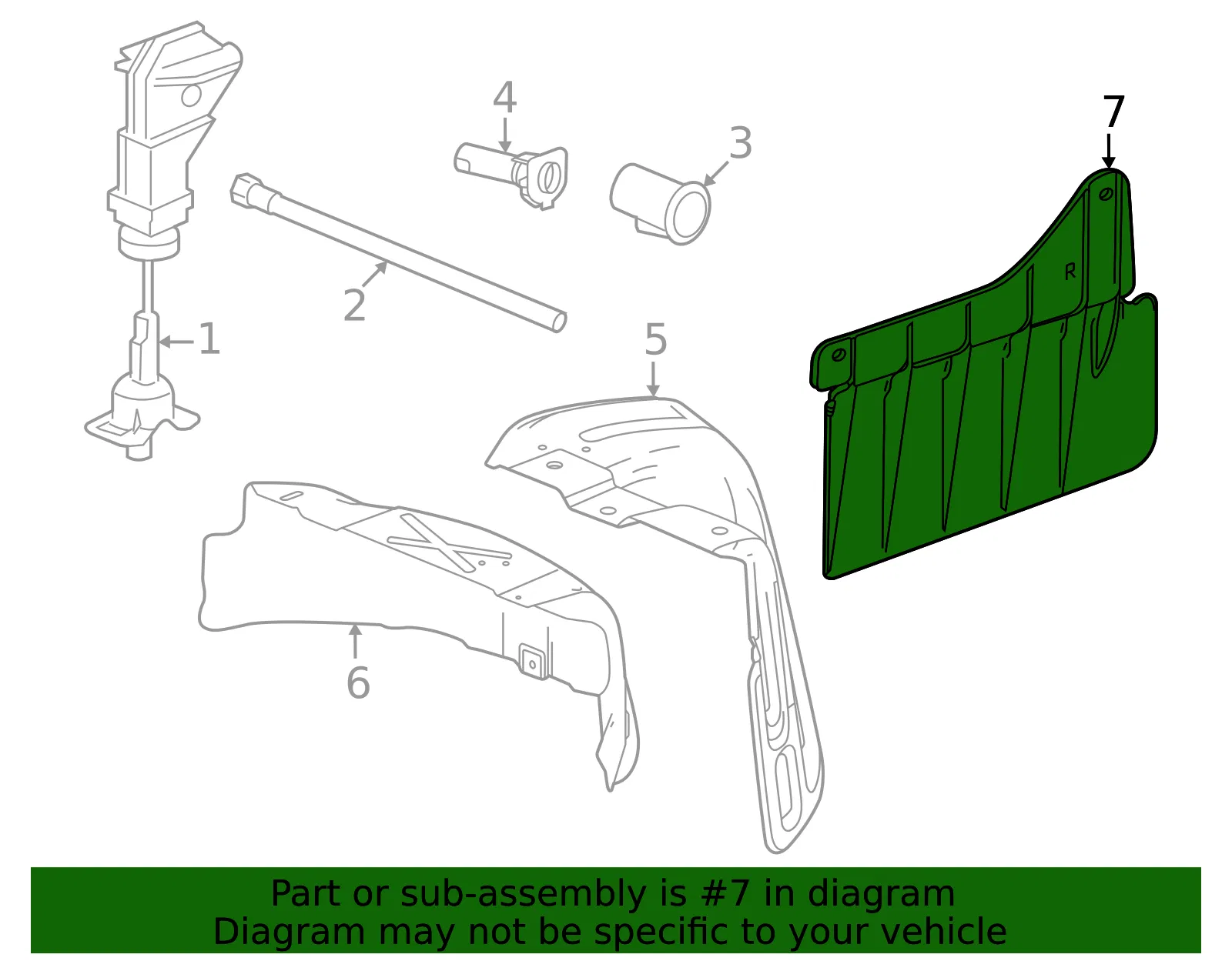 Side Shield - GM (85611496) - view 3