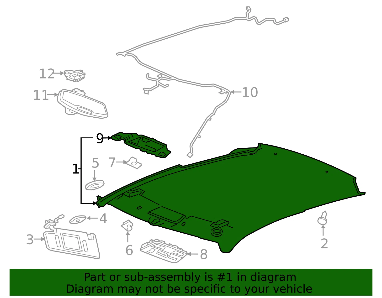 F Panel - GM (85618340) - view 2
