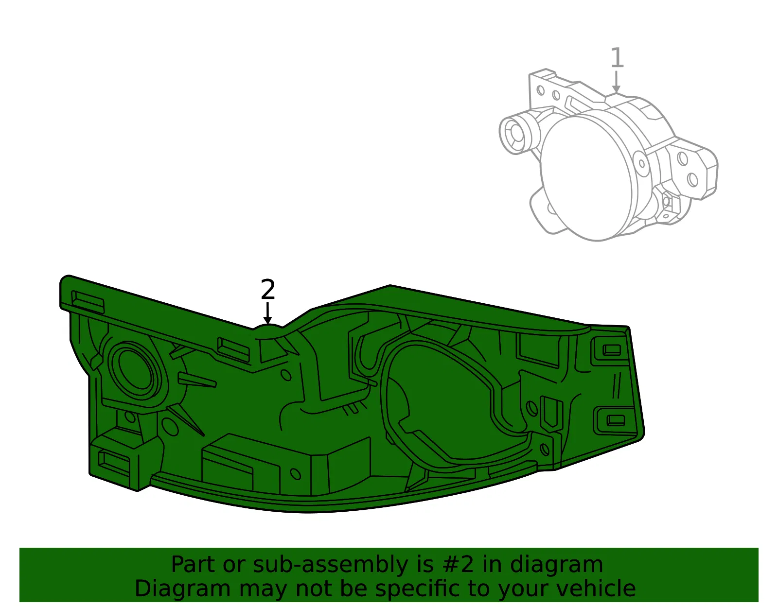 Mount Bracket - GM (85626019) - view 3