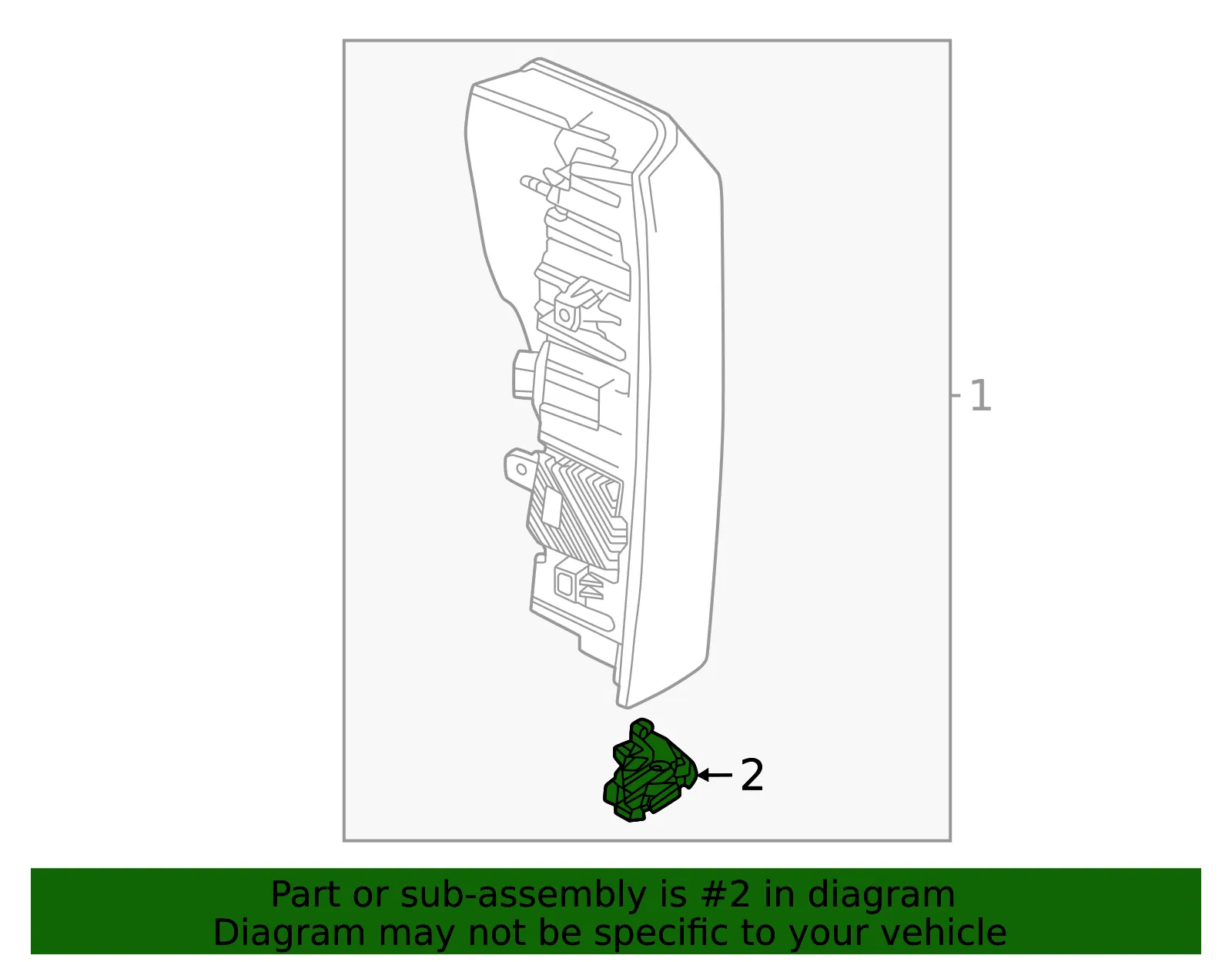 Bracket - GM (85642568) - view 3