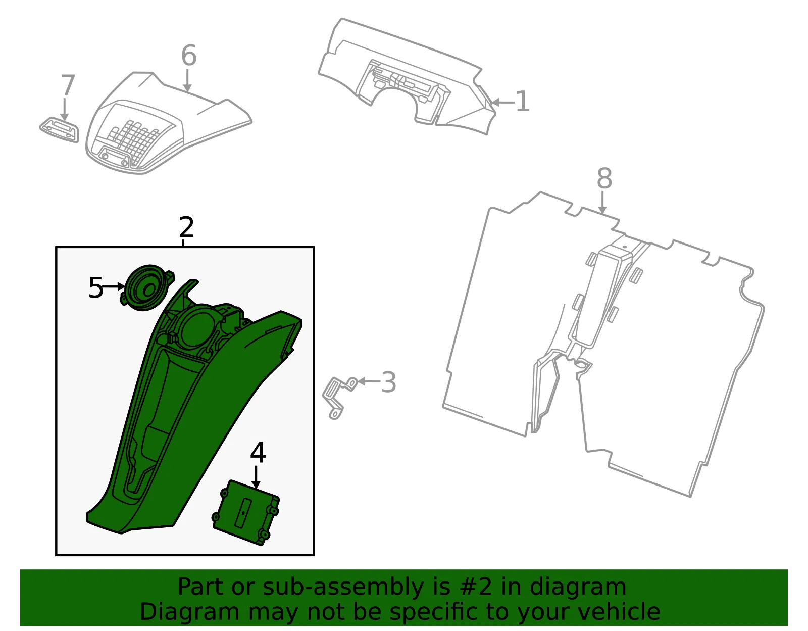 Center Panel - GM (85650013) - view 3