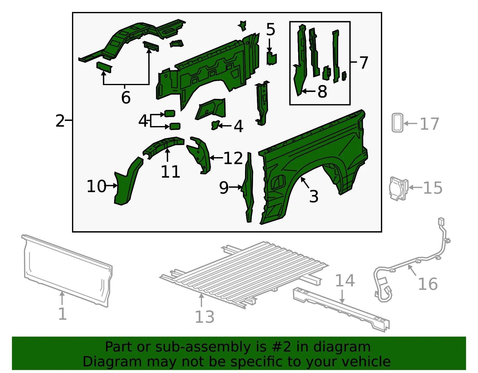 Side Panel - GM (85654558) - view 3