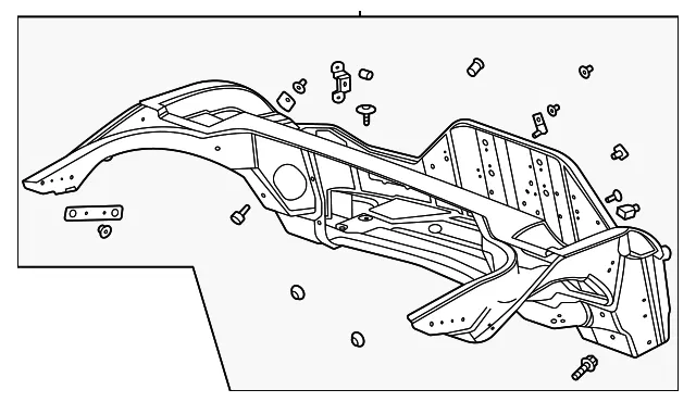 F Panel - GM (85659686) - view 2