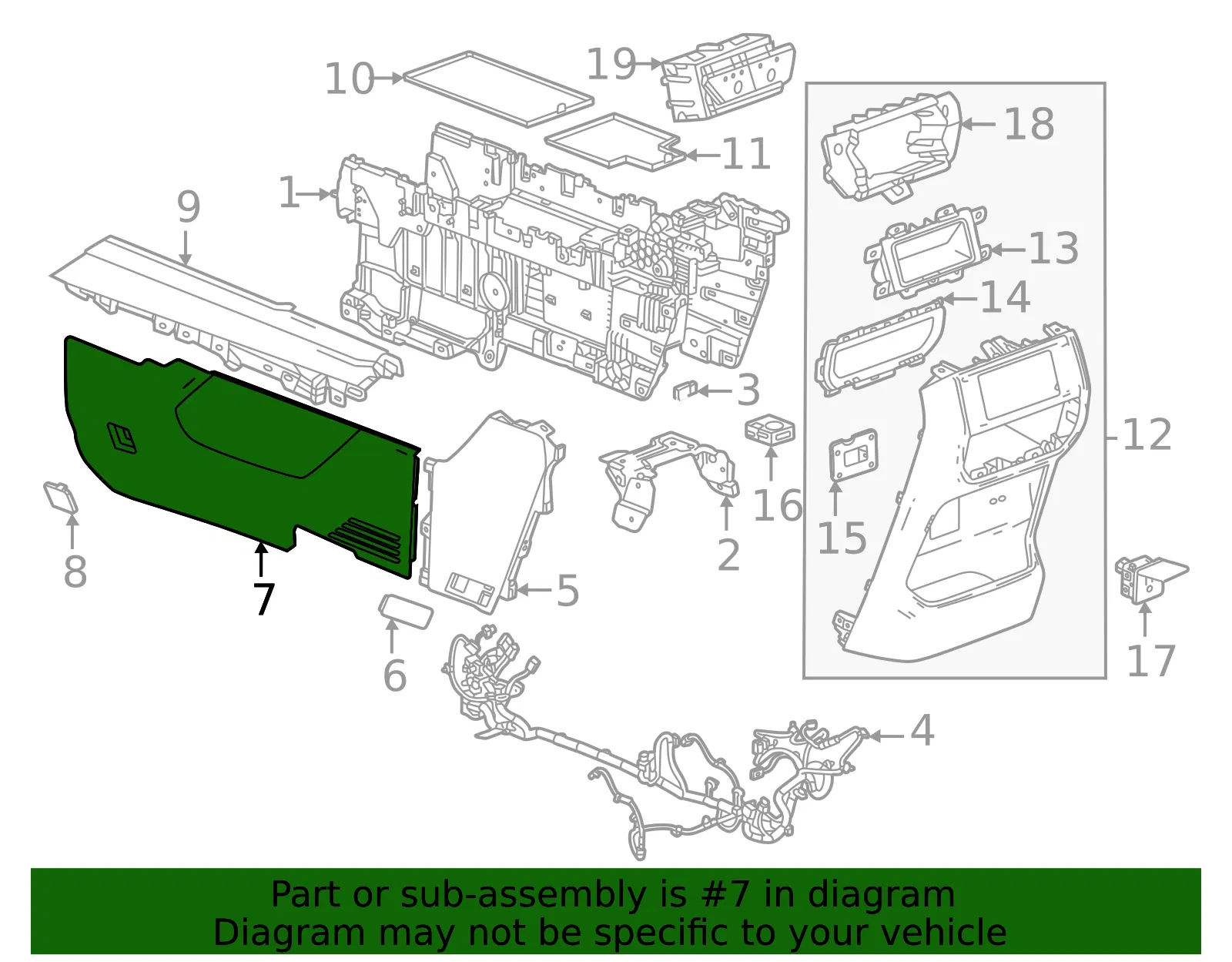 Side Panel - GM (85689535) - view 2