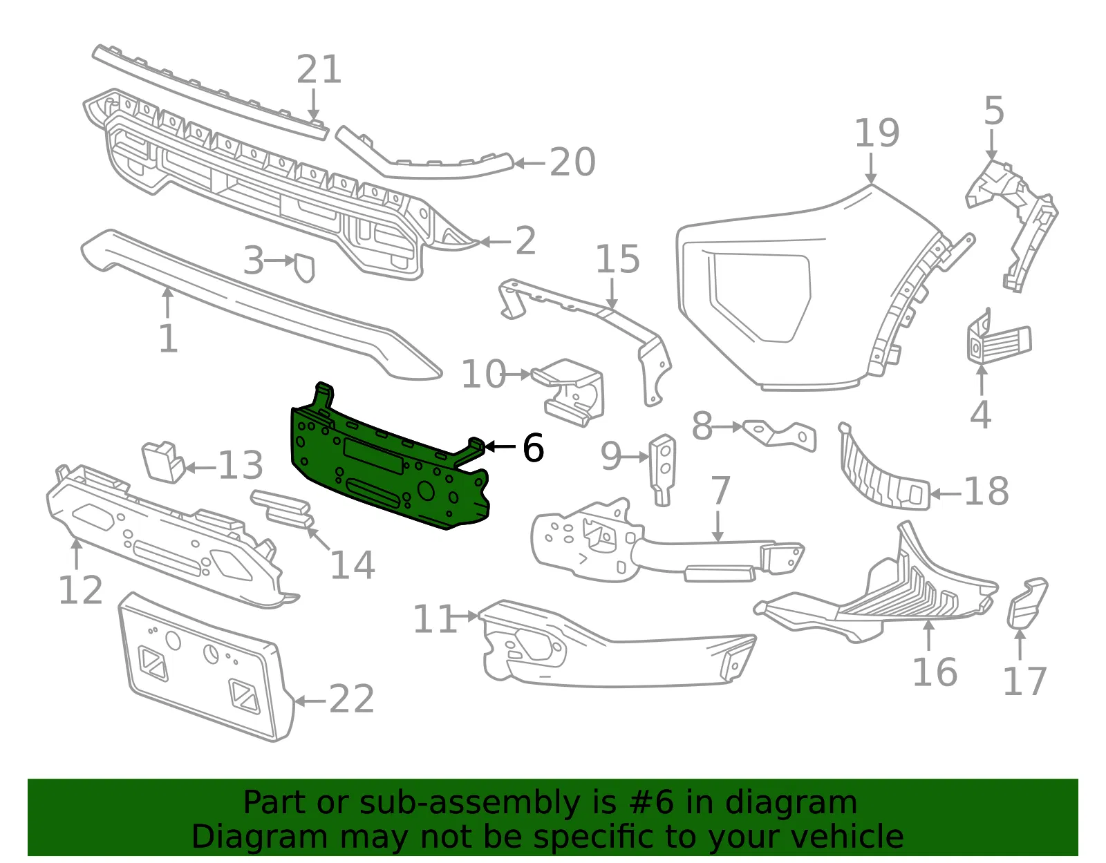 Mount Bracket - GM (85707799) - view 3