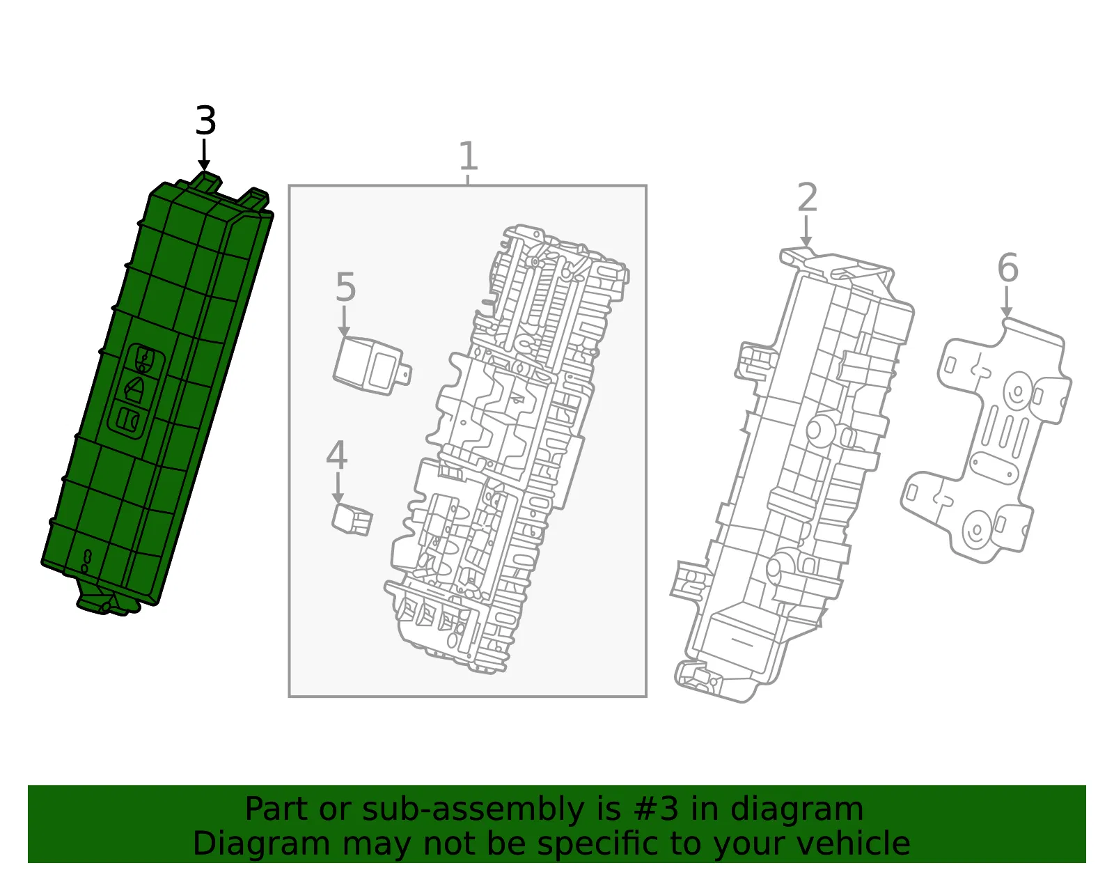 Upper Cover - GM (85756758) - view 2