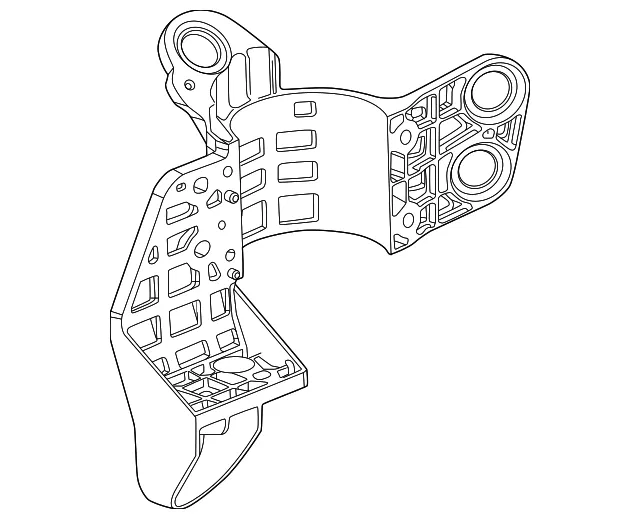 Mount Bracket - GM (85778155) - view 2