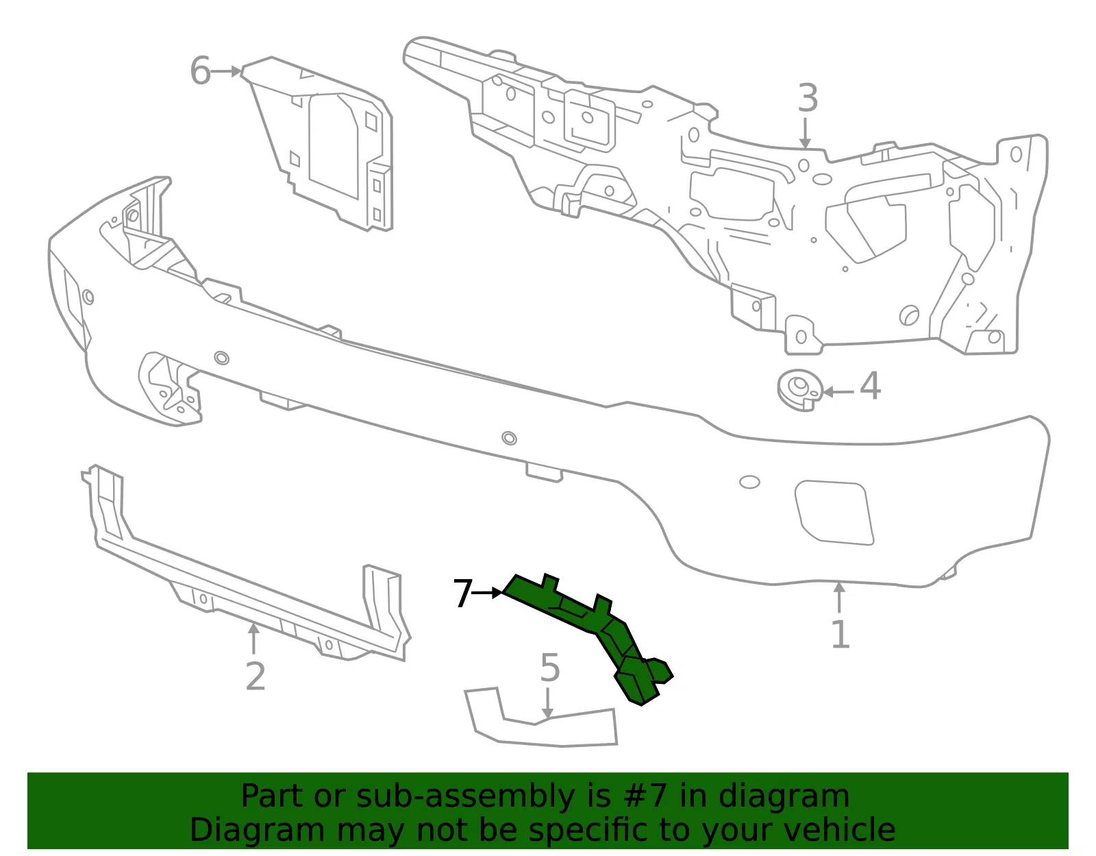 Guide Bracket - GM (85797922) - view 4