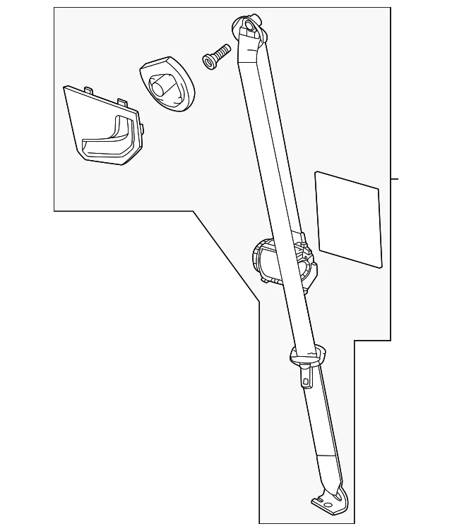 Outer Belt Assembly - GM (85856446)