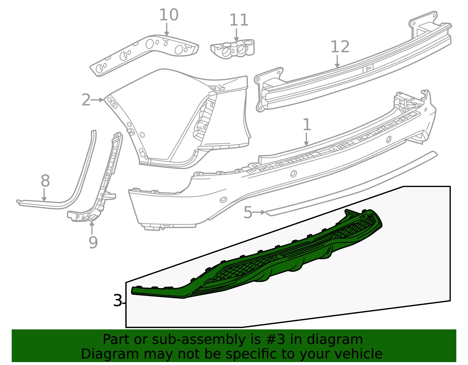F Panel - GM (86285284) - view 2