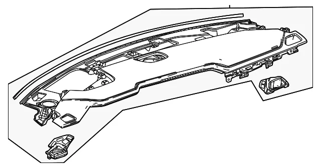 F Panel - GM (86297197)
