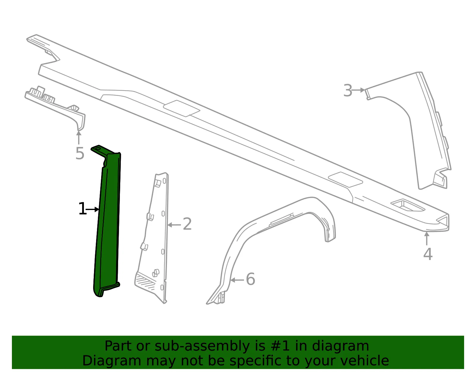 F Panel - GM (86367181) - view 2