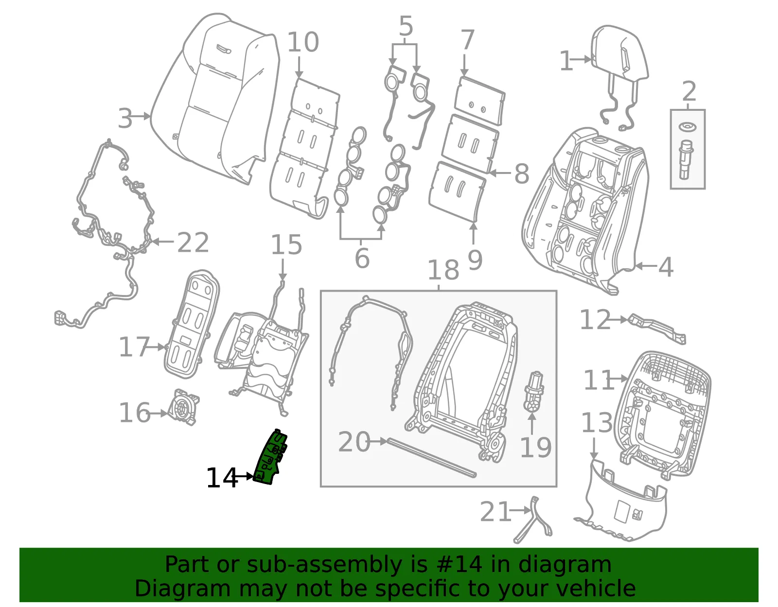 Support Bracket - GM (86525991) - view 2
