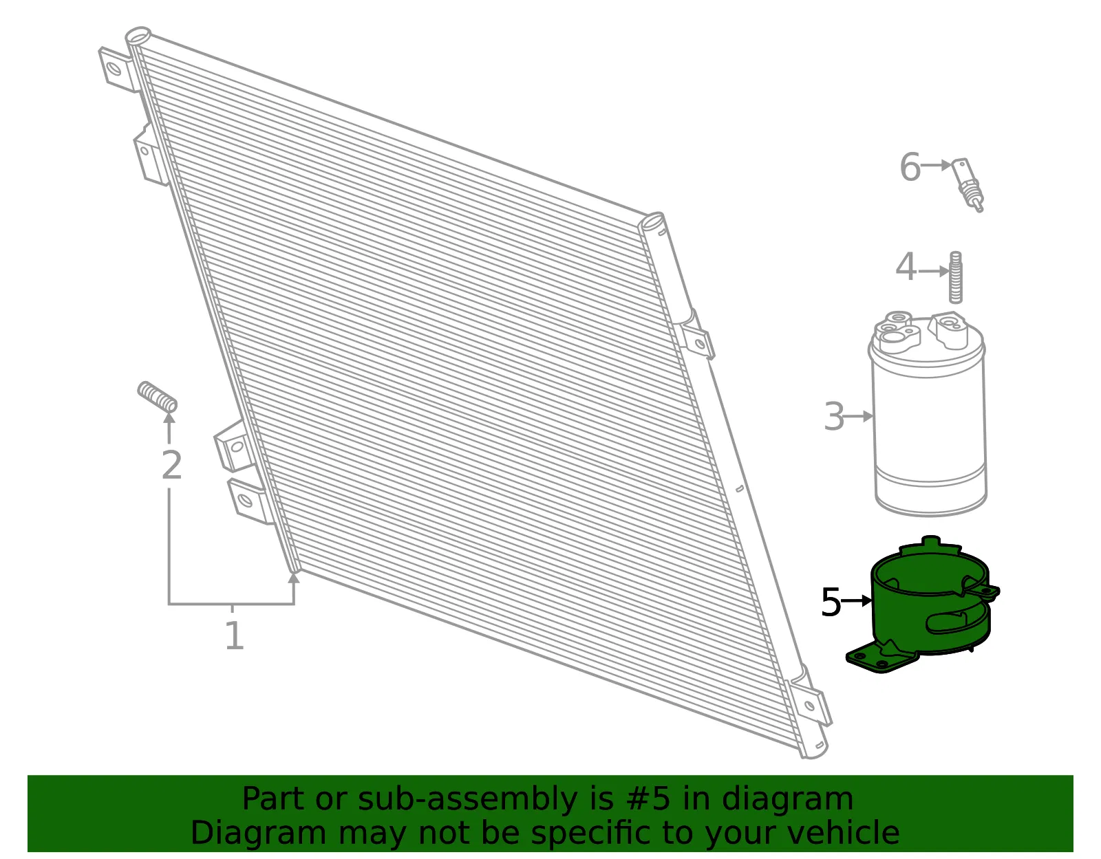 Mount Bracket - GM (86532362) - view 3