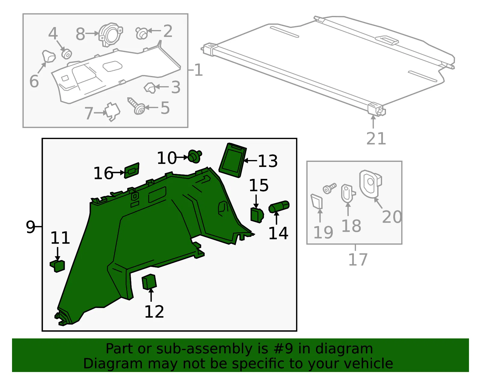 F Panel - GM (86546069) - view 2