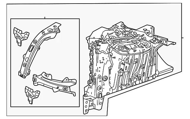 F Panel - GM (86555620)
