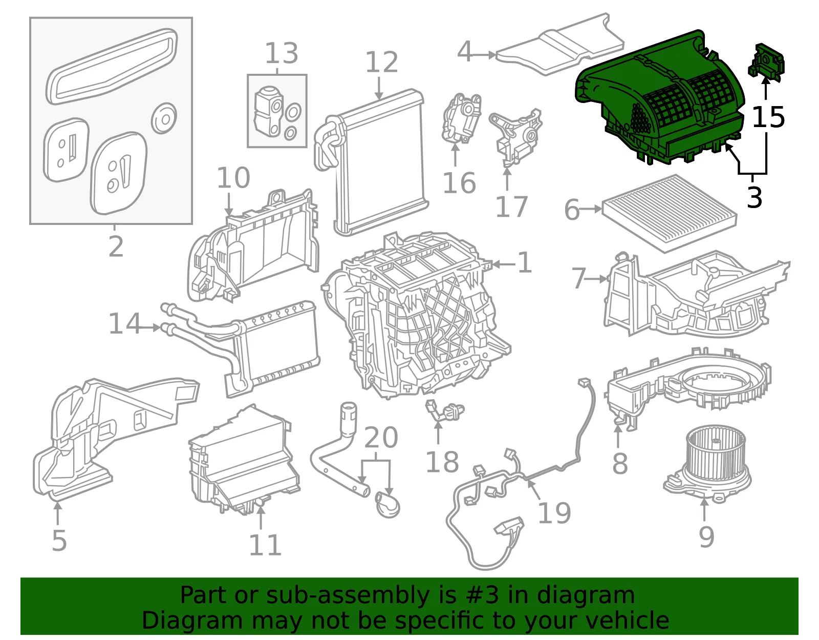 Inlet Case - GM (86561236) - view 3