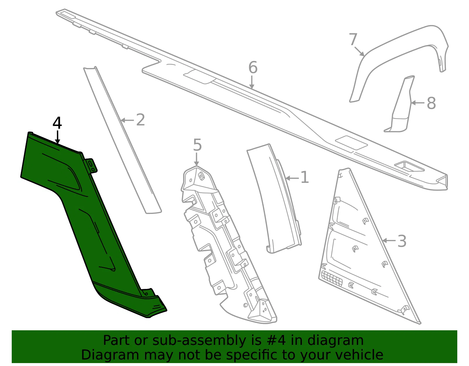 Outer Panel - GM (86591499) - view 3