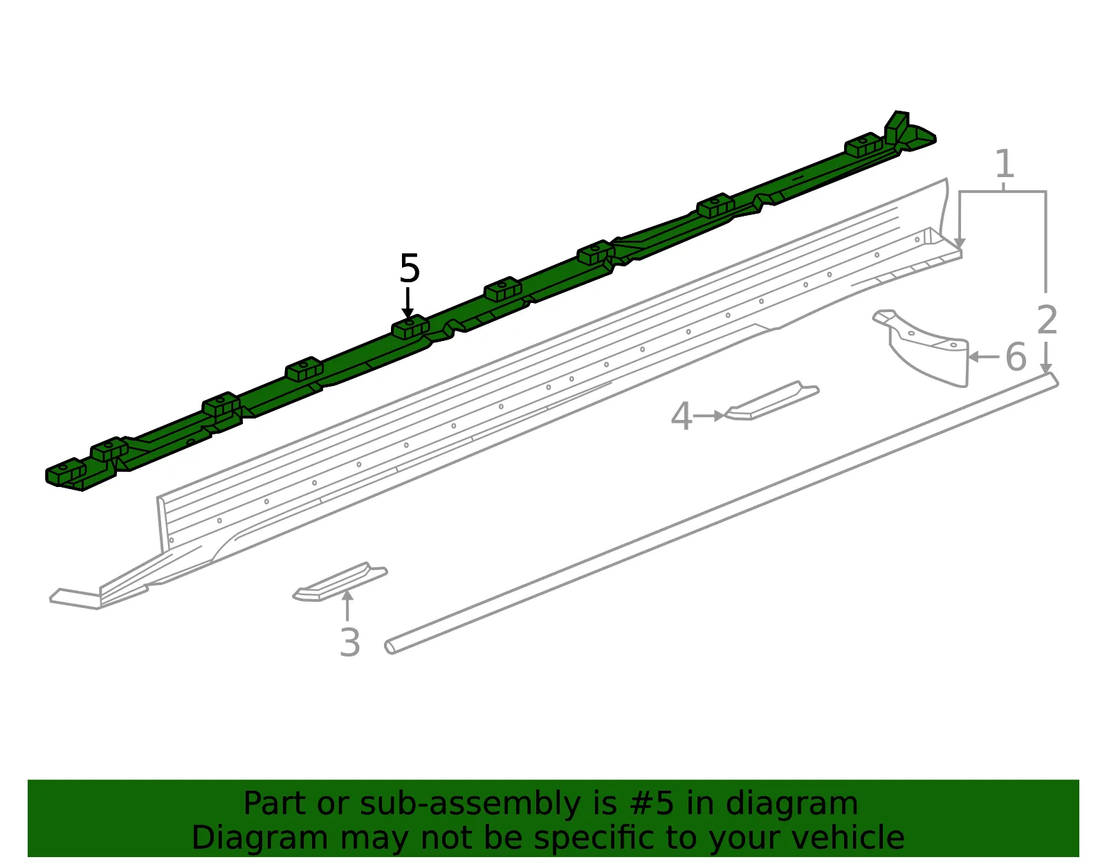 Mount Bracket - GM (86594794) - view 3