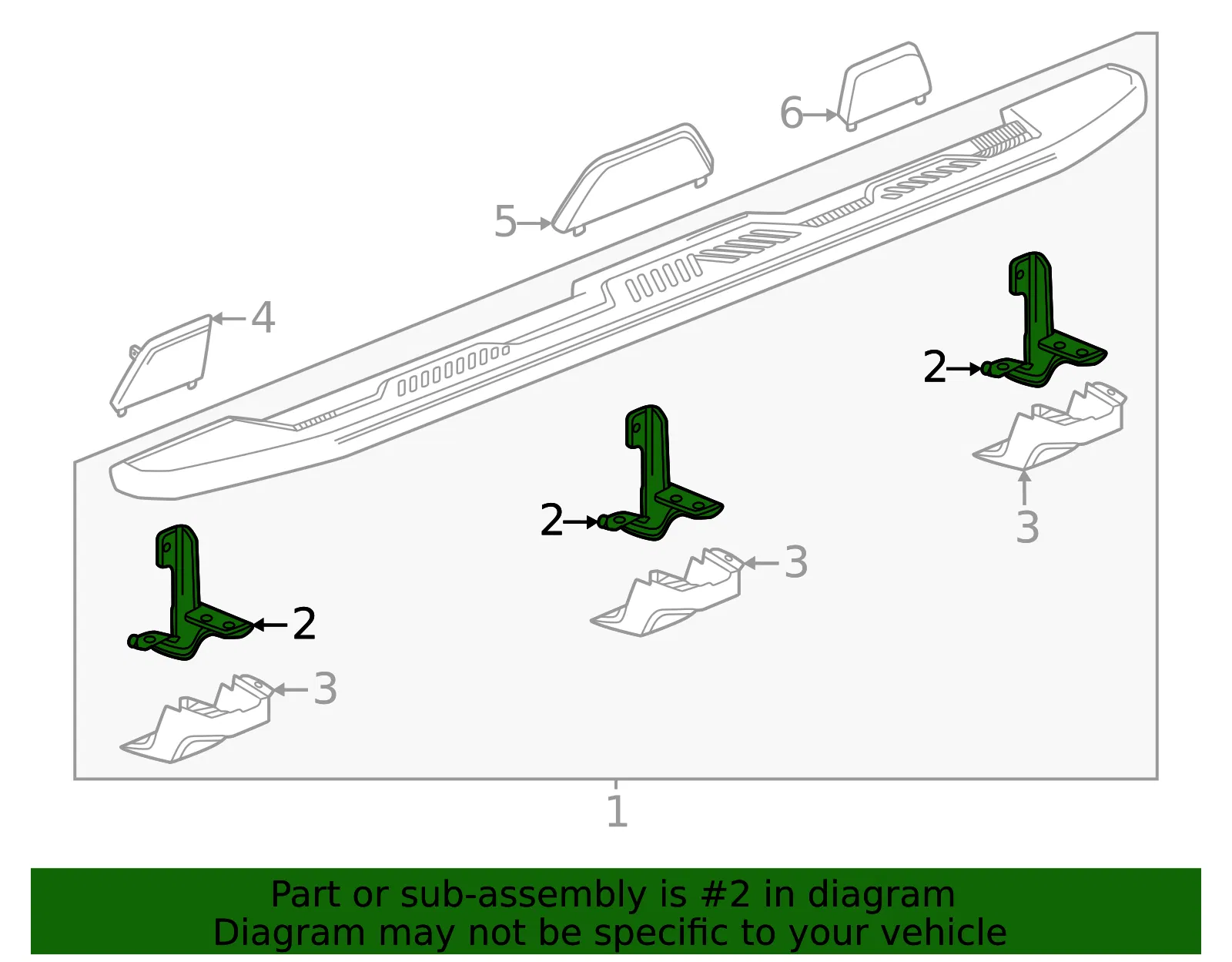 Mount Bracket - GM (86780847) - view 3