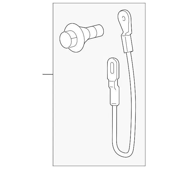 Support Cable - GM (86799068) - view 3
