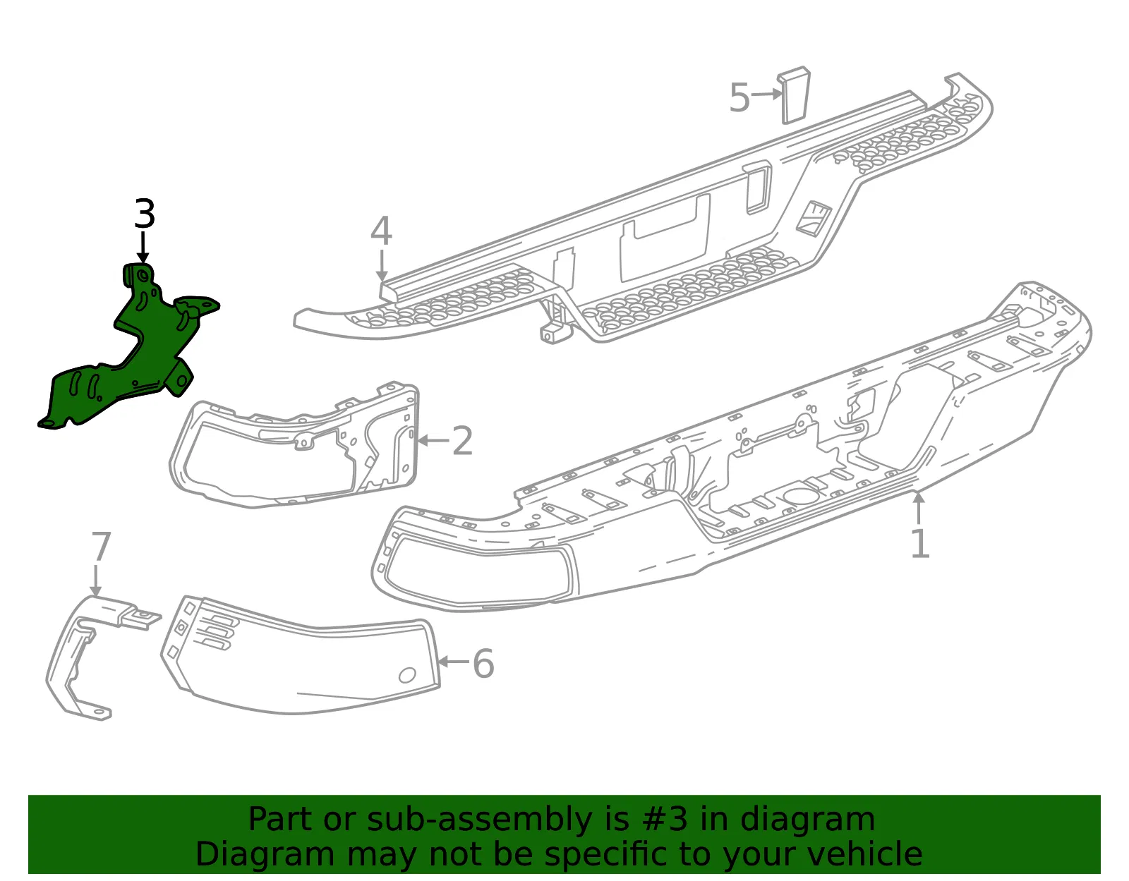 Mount Bracket - GM (86800218) - view 3
