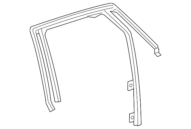 Run Weather-Strip - GM (87817841) - view 2