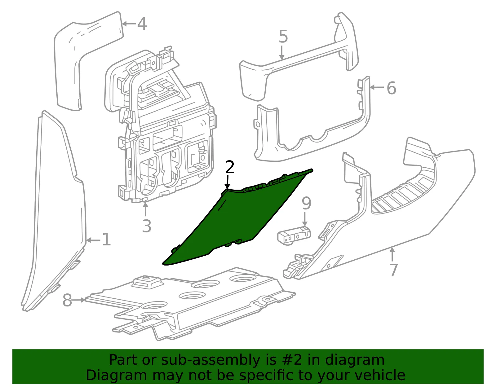 Filler Panel - GM (87828771) - view 4