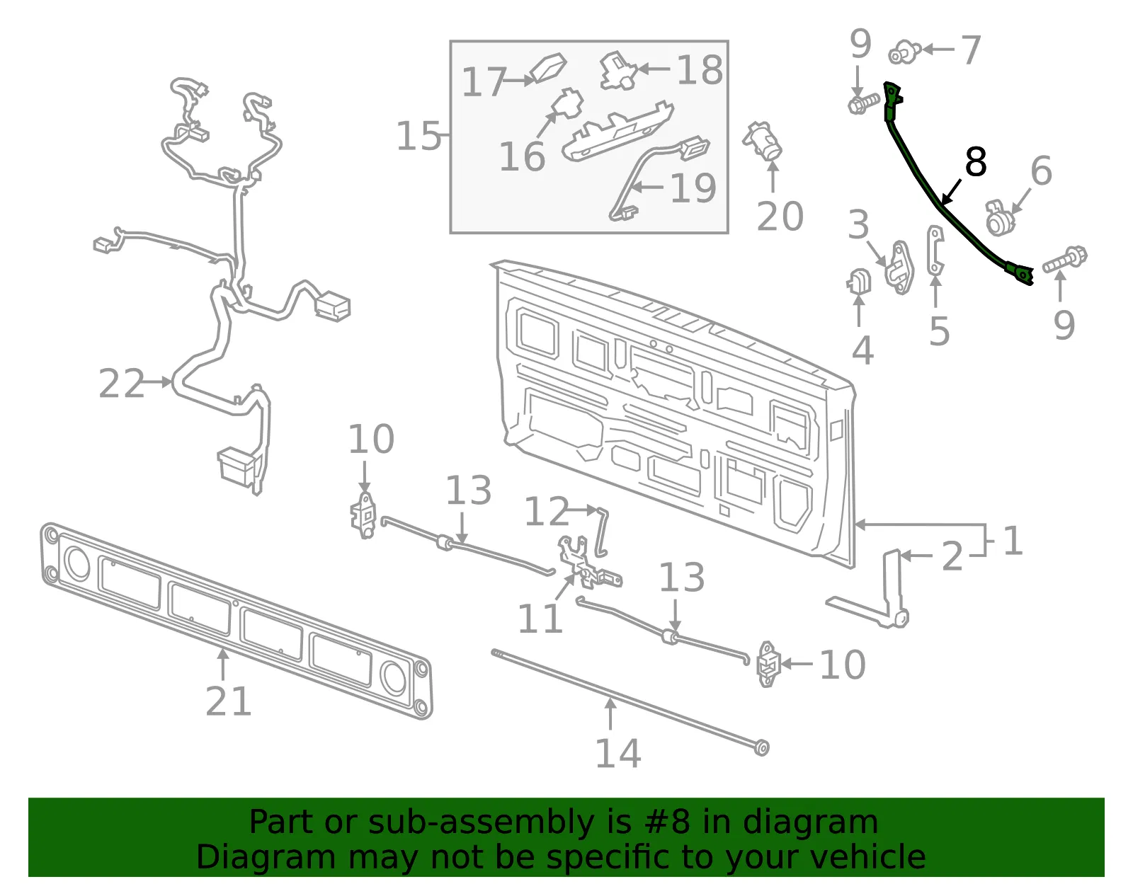 Cable - GM (87843669) - view 4