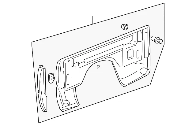 Side Panel Assembly - Passenger Side (RH) - GM (88980679)
