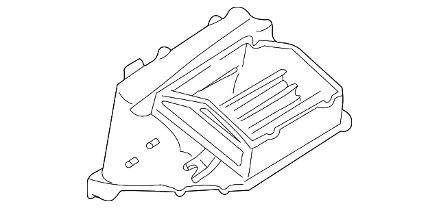 CASE ASM HTR & A C EVPR - GM (89018519)