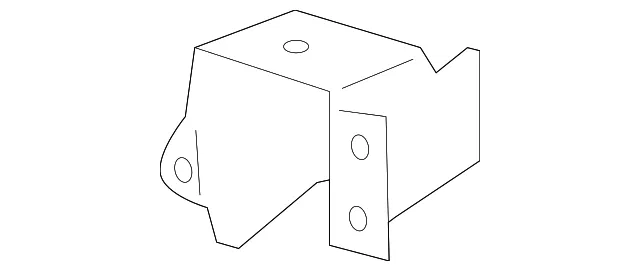 BRACKET FRT BPR IMP BAR - GM (92089269)