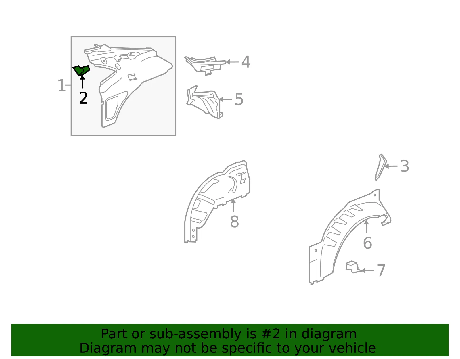 Coat Hook Bracket - GM (92236903) - view 3