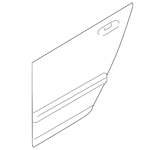 Panel Rr S/D Otr - GM (93181215)