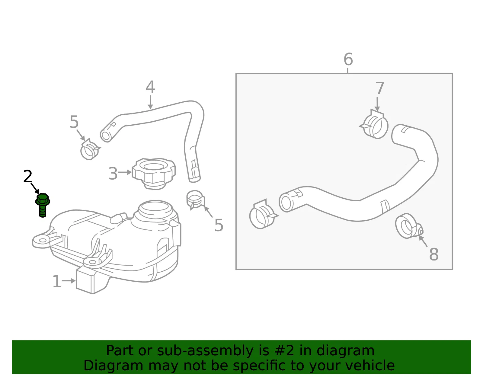 Multi-Purpose Bolt - GM (94500924) - view 3