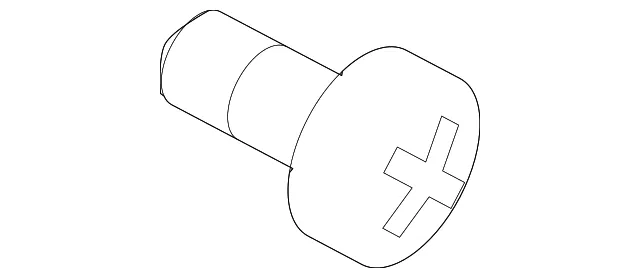 M5x0.8 Multi-Purpose Bolt - GM (94501226) - view 2