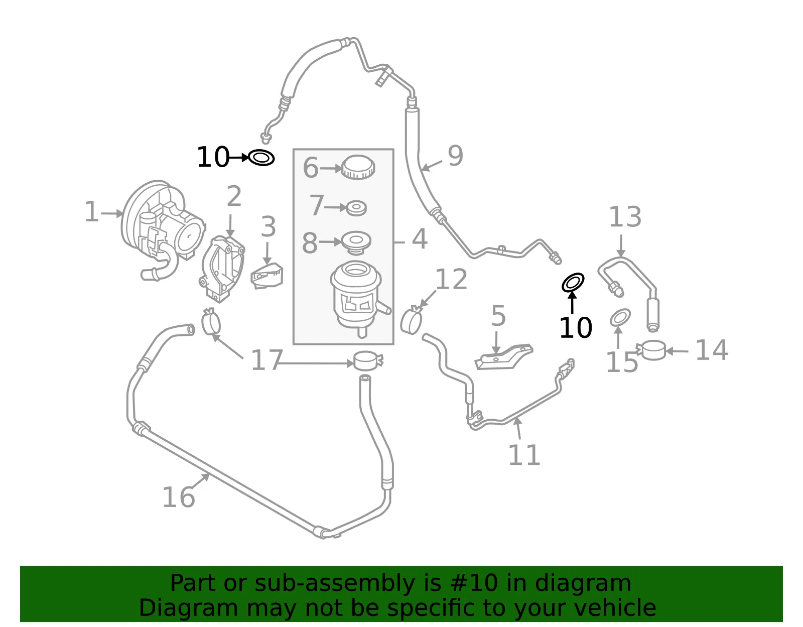 Multi-Purpose O-Ring - GM (94535975) - view 3