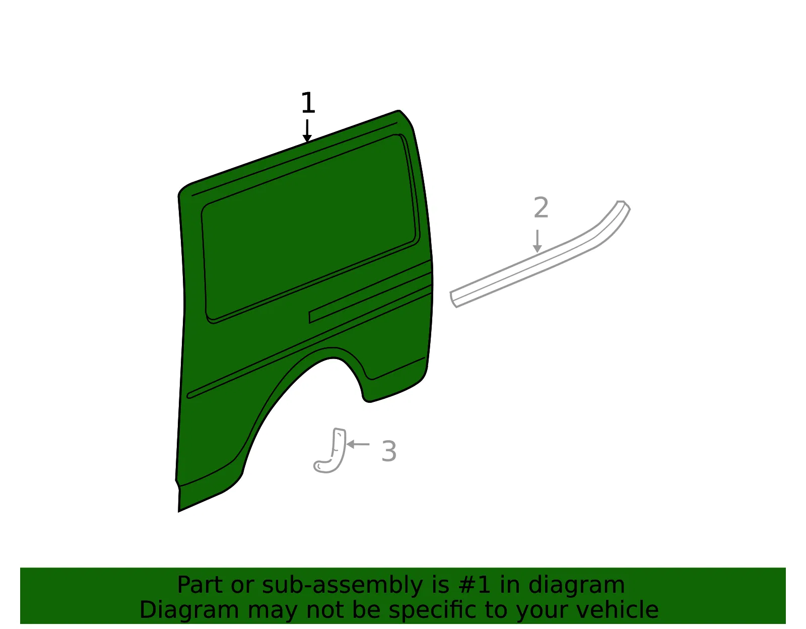F Panel - GM (94673630) - view 3