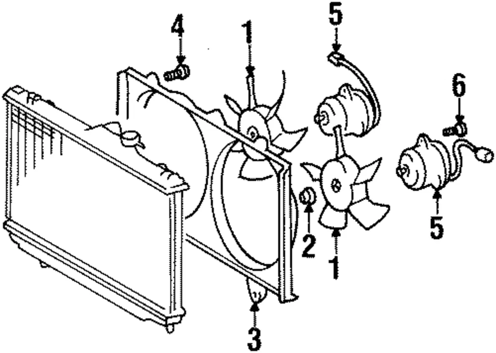 Motor Eng Cool Fan - GM (94859315)