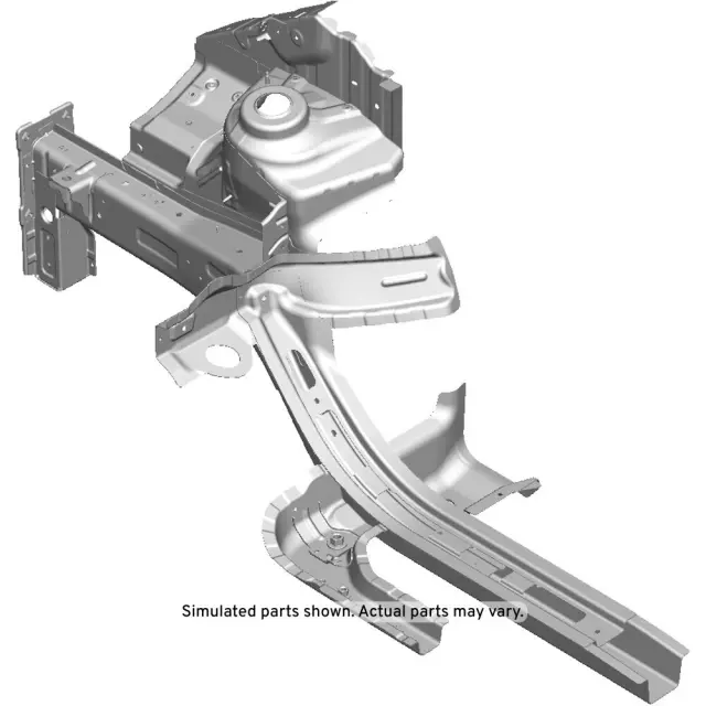 Lower Rail Assembly - Passenger Side (RH) - GM (95365414)