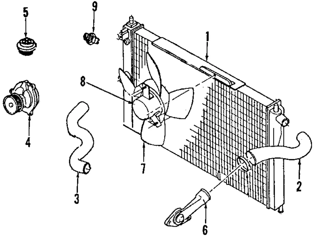 Housing Eng Cool Therm - GM (96143985)