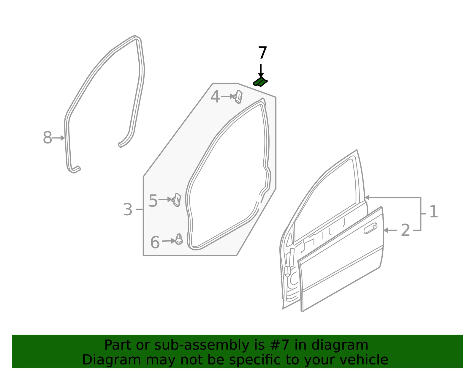 Multi-Purpose Clip - GM (96323476) - view 2